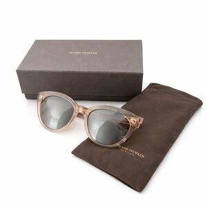 Oliver Peoples  translucent champagne sunglasses